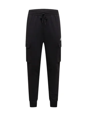 Adidas Essentials Fleece Tapered Sweatpants, Black