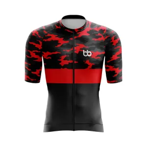 Camouflage Neck Aero Jerseys (V2) (Red)