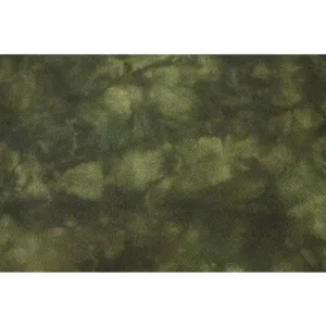 Primitive Gatherings ~ Bronze Green Hand-Dyed Texture Wool Fabric Fat Quarter